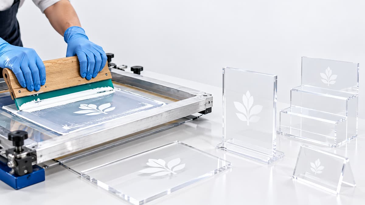 Complete Guide to Acrylic Screen Printing | Principle, Pros & Cons, Applications and Comparison with UV Printing