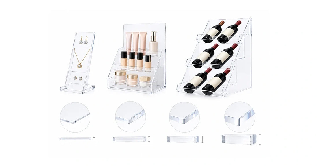 Acrylic Thickness Guide for Custom Retail Display Stands