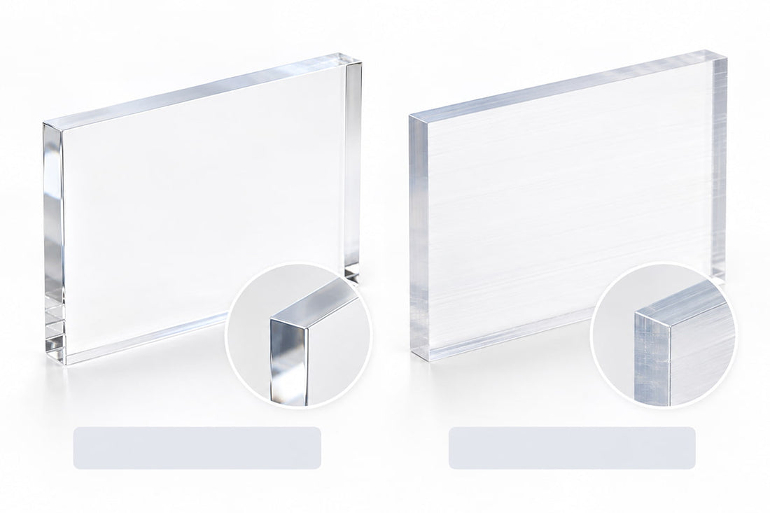 Cast Acrylic vs Extruded Acrylic: Which One Fits Your Custom Display Project