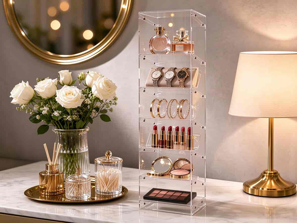 Clearmax Pro Unveils Vertical Multi-Tier Desktop Organizer: High Clarity & Dustproof, Turning Desktop Storage Into Lifestyle Aesthetics