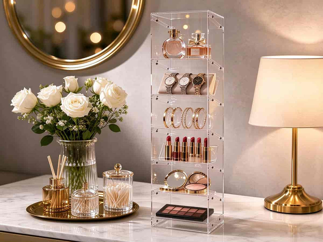 Clearmax Pro Unveils Vertical Multi-Tier Desktop Organizer: High Clarity & Dustproof, Turning Desktop Storage Into Lifestyle Aesthetics