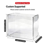 Customizable acrylic magnetic snap case, length, width and height can be customized