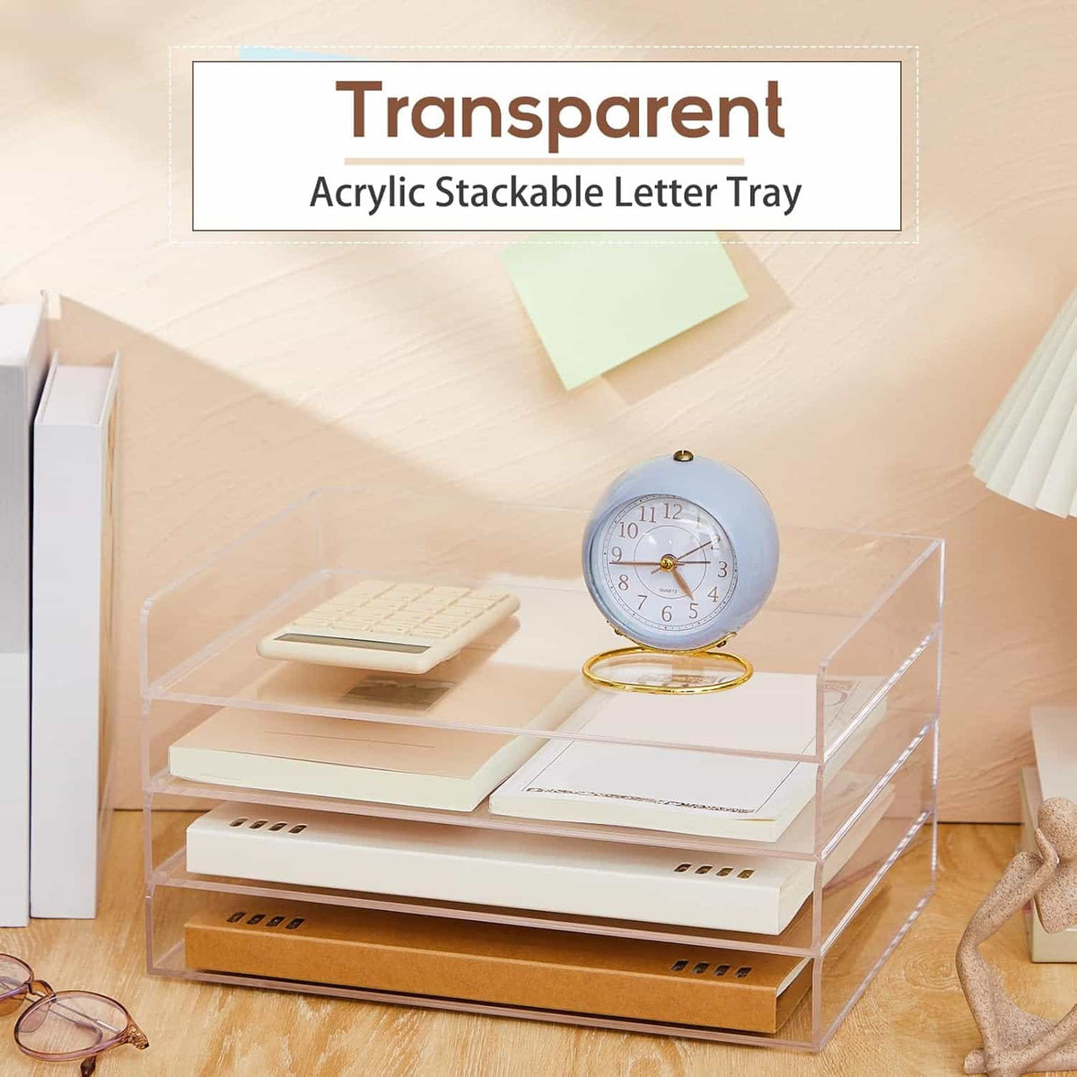 transparent-acrylic-stackable-tray-clock